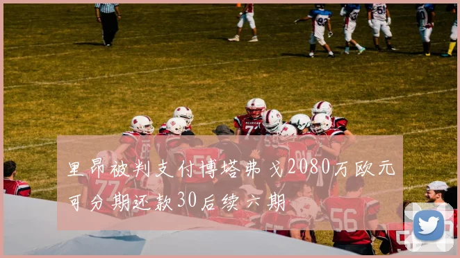 里昂被判支付博塔弗戈2080万欧元可分期还款30后续六期